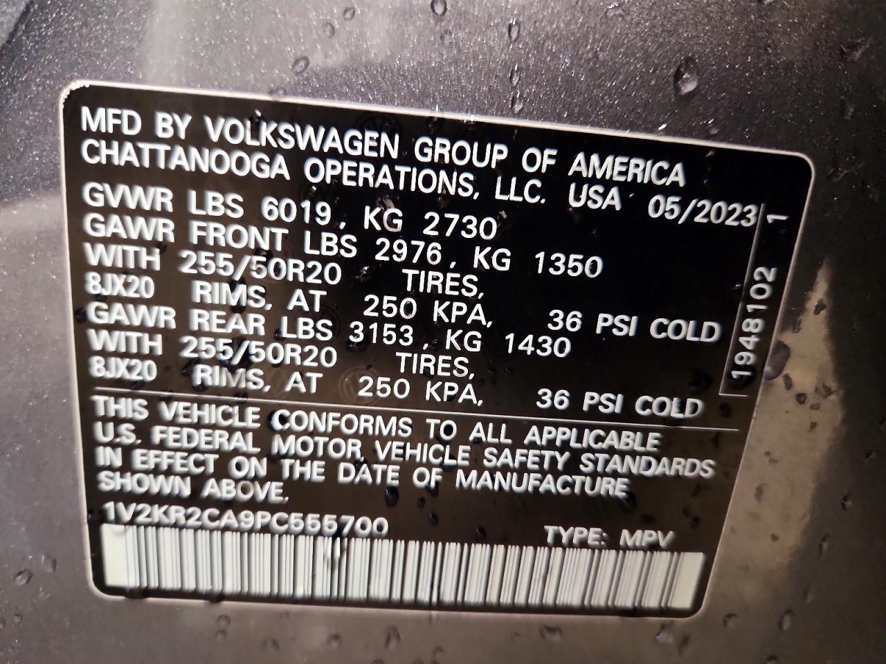 2023 VOLKSWAGEN ATLAS SE photo 25