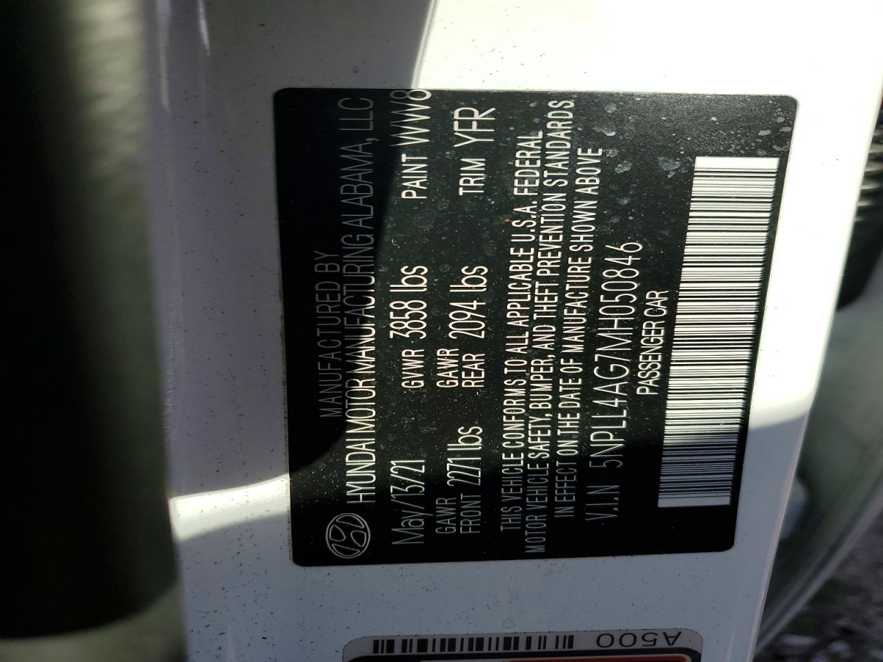 2021 HYUNDAI ELANTRA SE photo 23