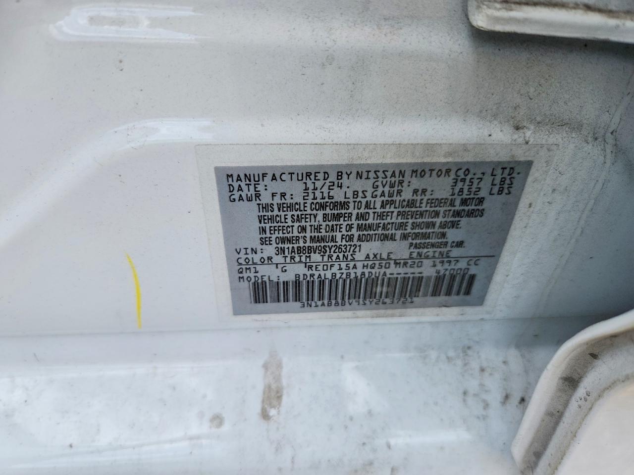 2025 NISSAN SENTRA S photo 23