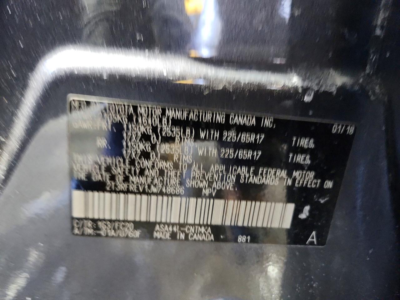 2018 TOYOTA RAV4 BASE photo 25