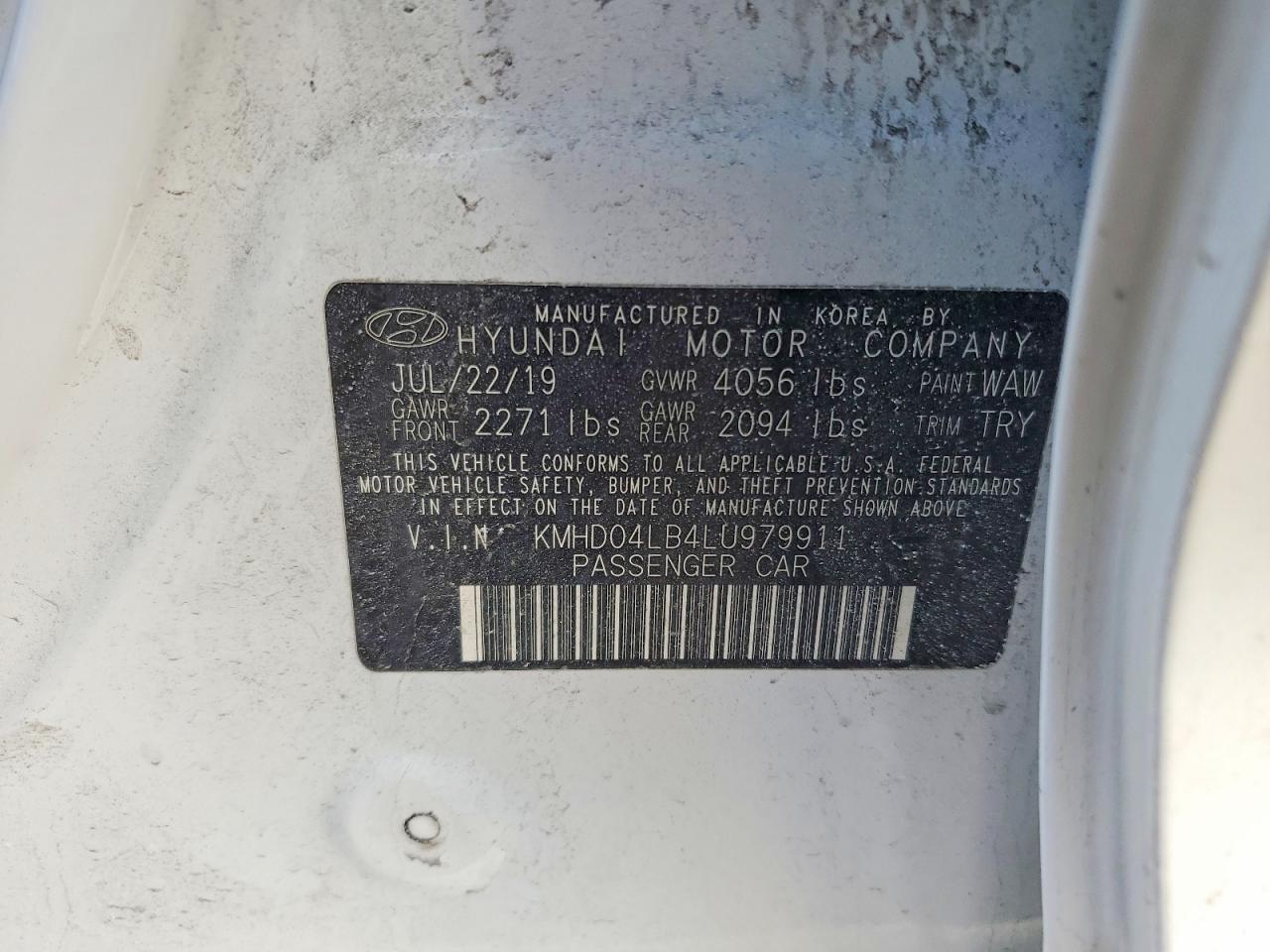 2020 HYUNDAI ELANTRA SPORT photo 23