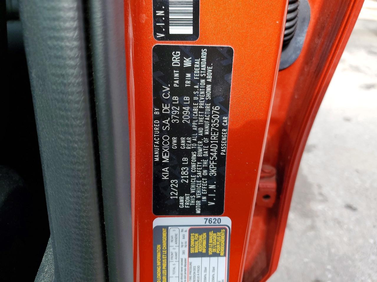 2024 KIA FORTE GT-LINE photo 37