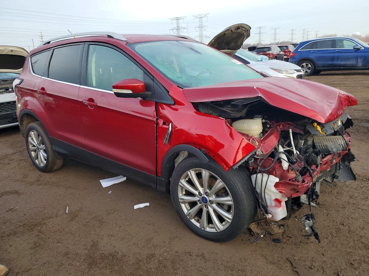 2017 FORD ESCAPE TITANIUM photo 4