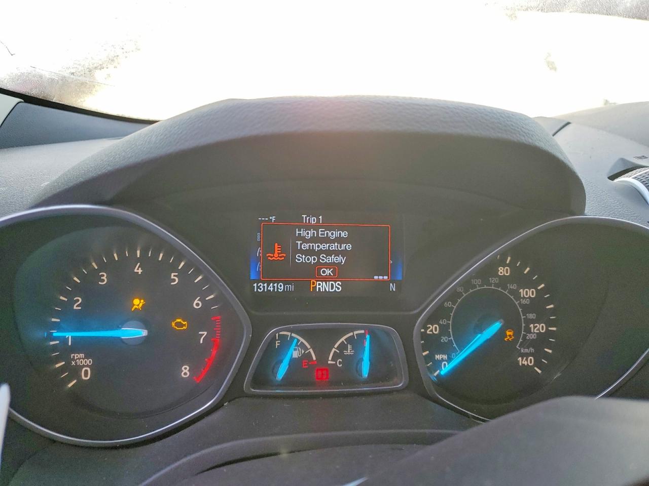 2017 FORD ESCAPE TITANIUM photo 9