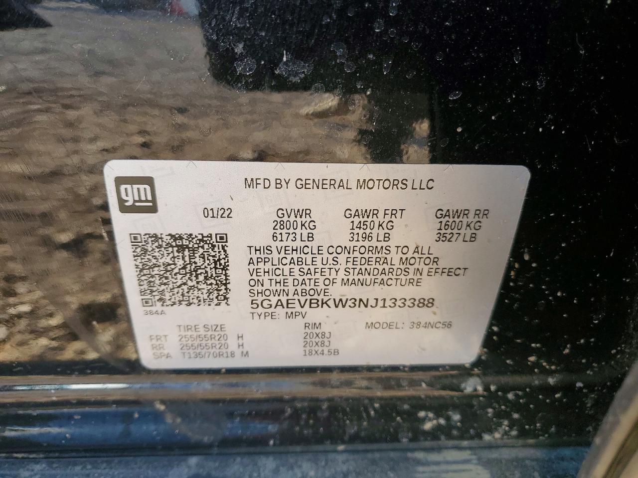 2022 BUICK ENCLAVE PREMIUM photo 37