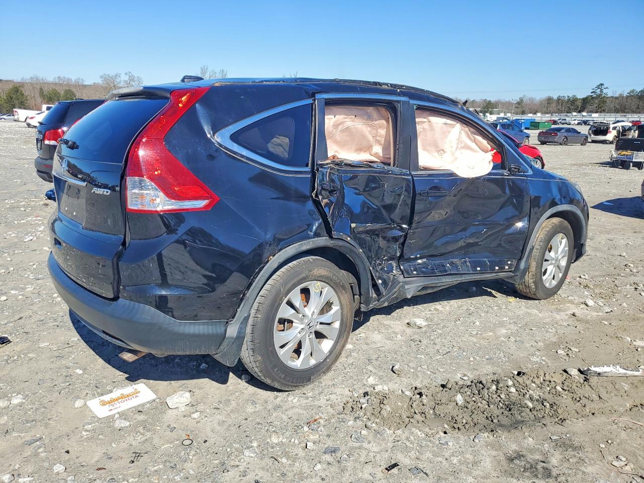 2012 HONDA CR-V EXL photo 3