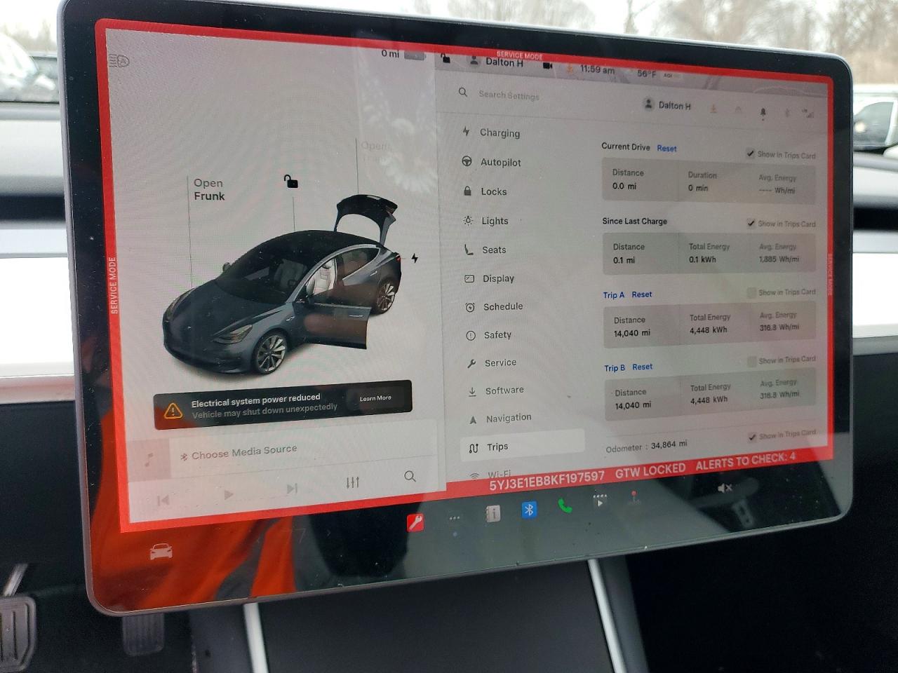 2019 TESLA MODEL 3 photo 9