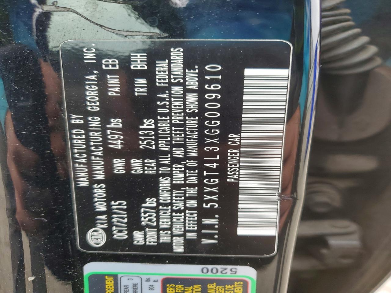 2016 KIA OPTIMA LX photo 34