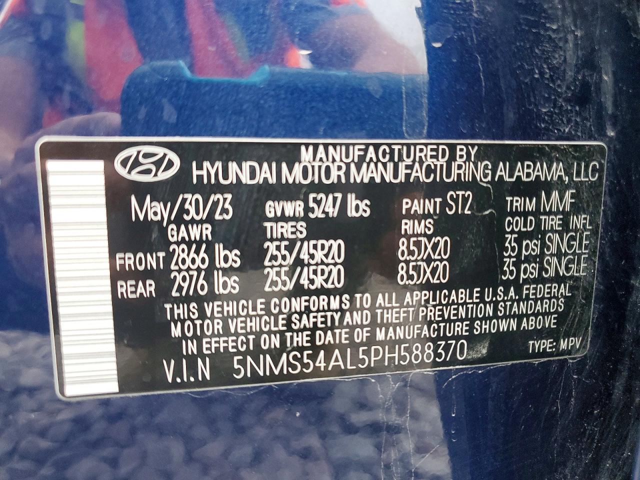 2023 HYUNDAI SANTA FE CALLIGRAPHY photo 27