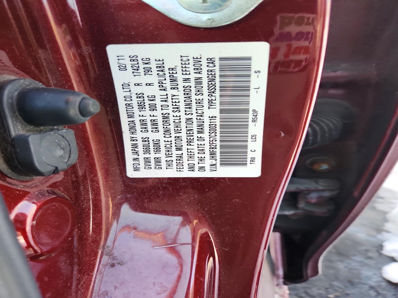 2012 HONDA CIVIC LX photo 23