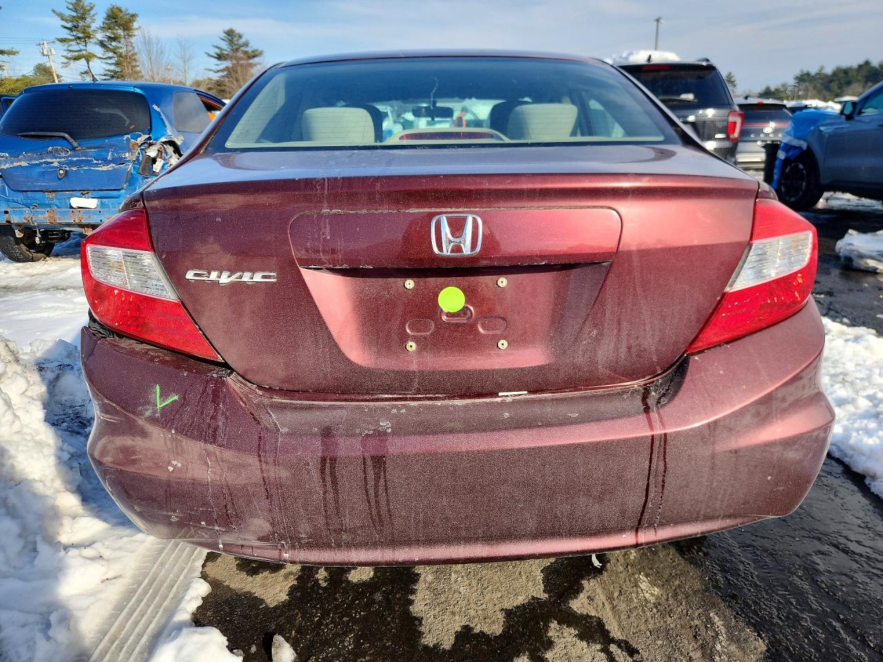 2012 HONDA CIVIC LX photo 11