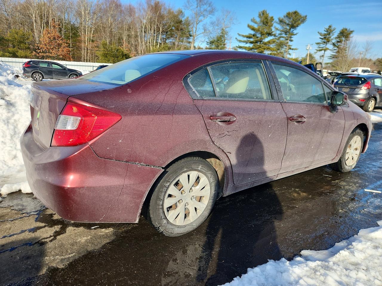 2012 HONDA CIVIC LX photo 5