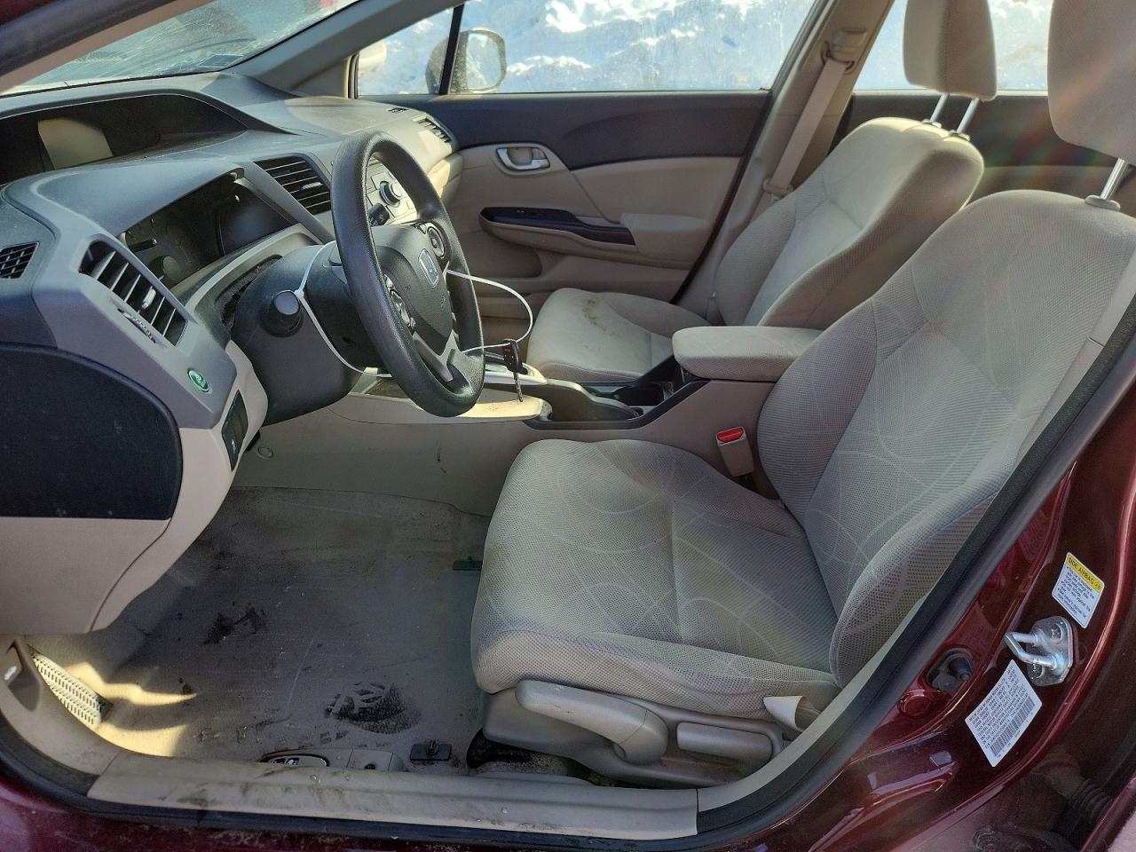 2012 HONDA CIVIC LX photo 13