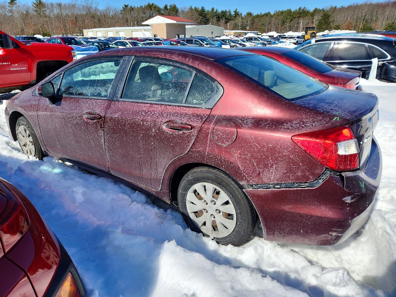 2012 HONDA CIVIC LX photo 3