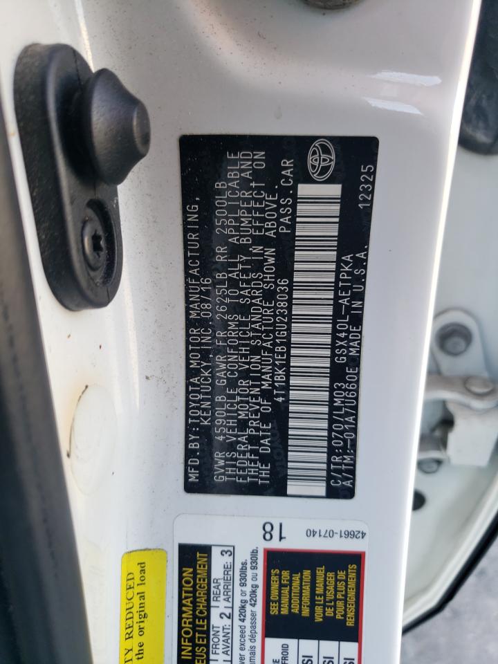 2016 TOYOTA AVALON XLE photo 23