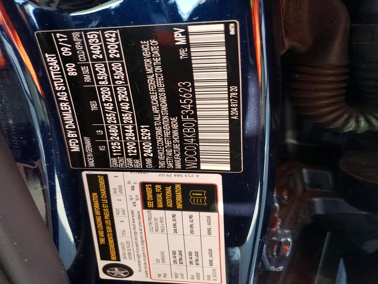 2018 MERCEDES-BENZ GLC COUPE 300 4MATIC photo 23