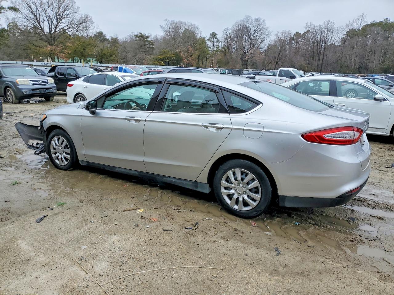 2014 FORD FUSION S photo 2