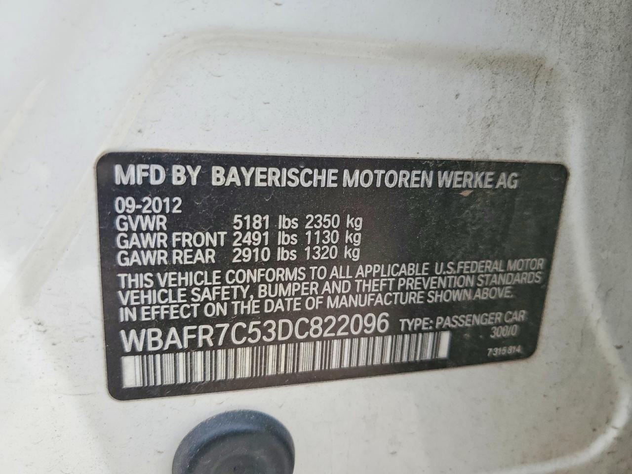 2013 BMW 535 I photo 34