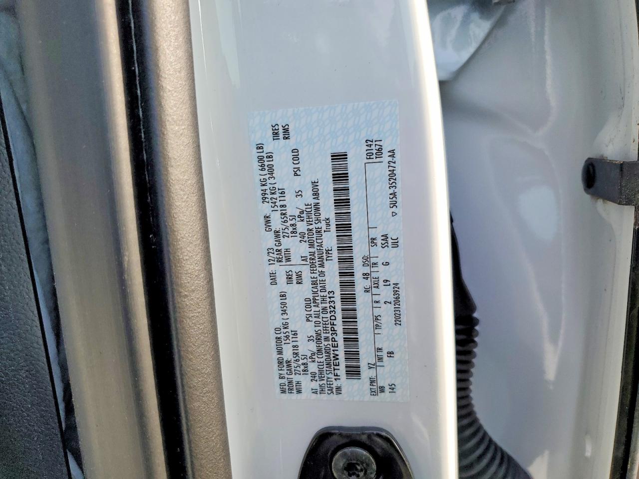 2023 FORD F150 SUPERCREW photo 34