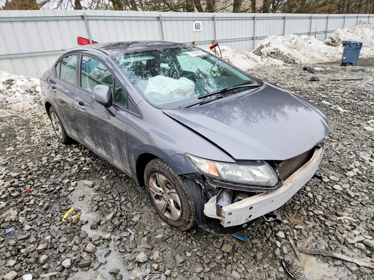 2013 HONDA CIVIC LX photo 4