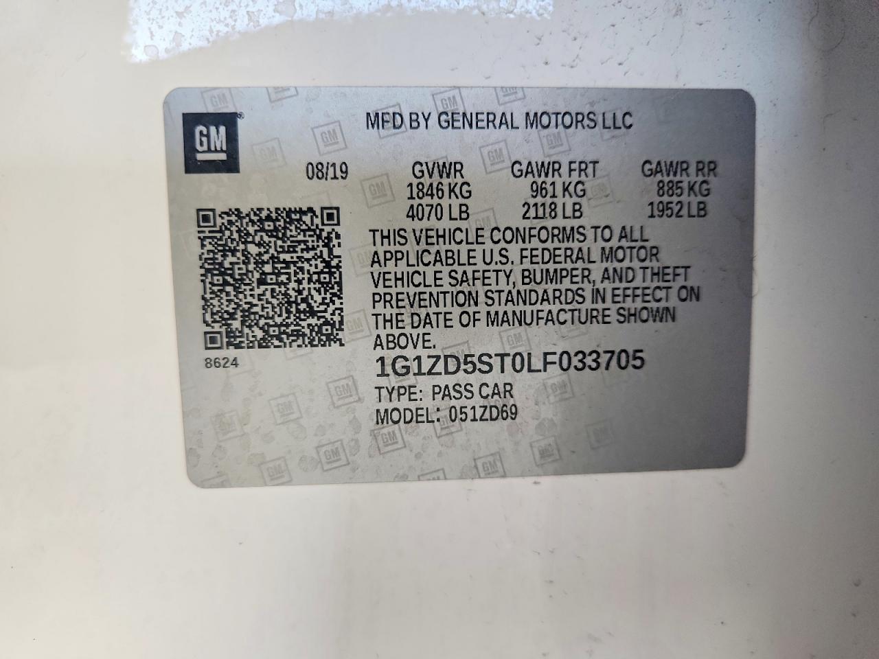 2020 CHEVROLET MALIBU LT photo 23