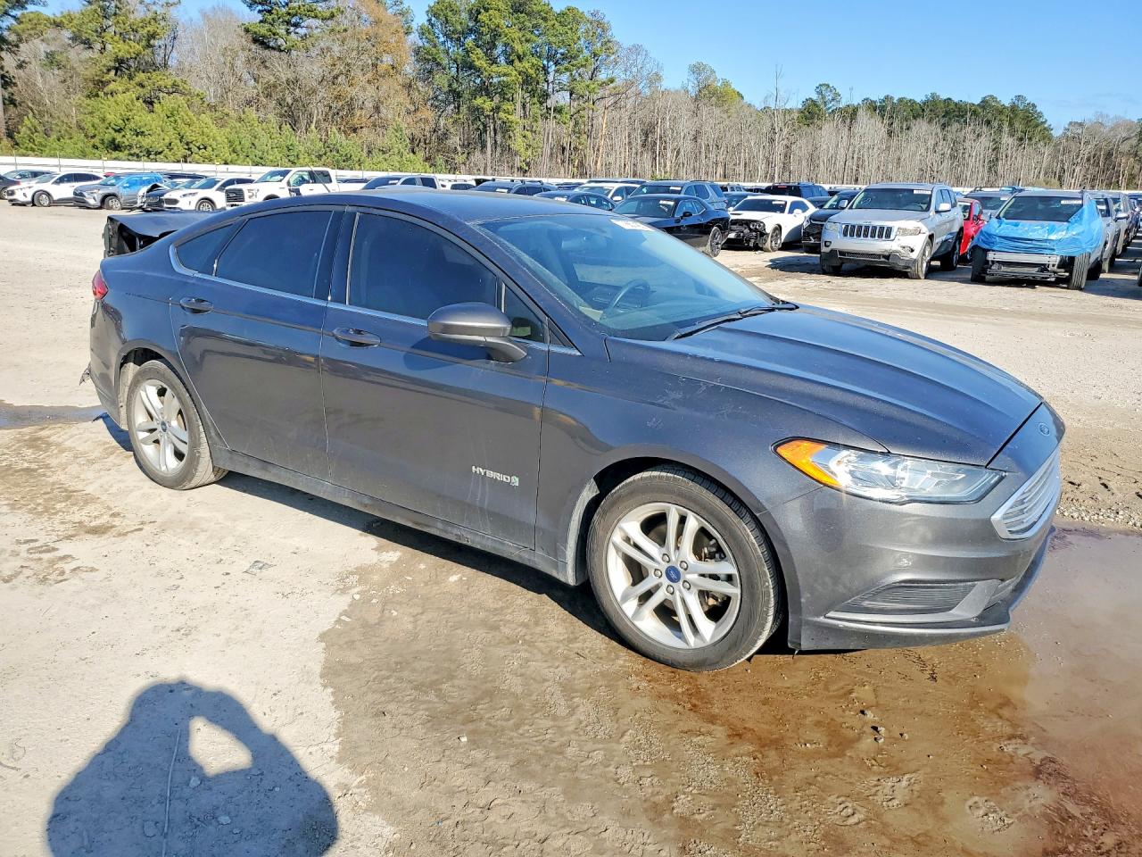 2018 FORD FUSION S HYBRID photo 4