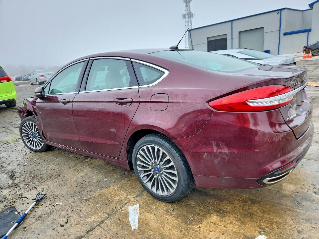 2017 FORD FUSION SE photo 2