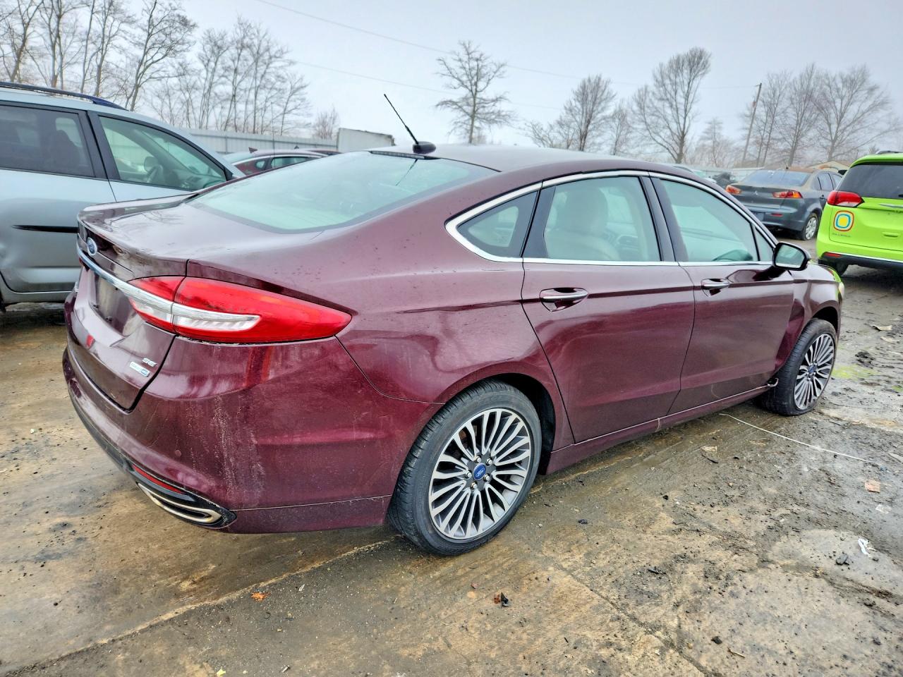2017 FORD FUSION SE photo 3