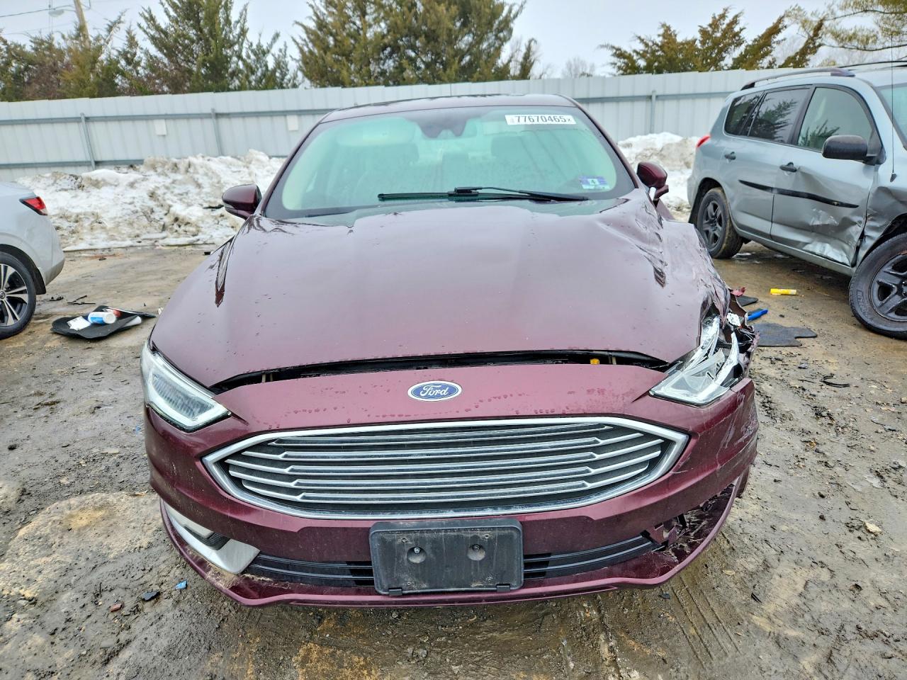 2017 FORD FUSION SE photo 5