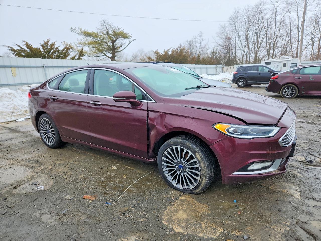 2017 FORD FUSION SE photo 4