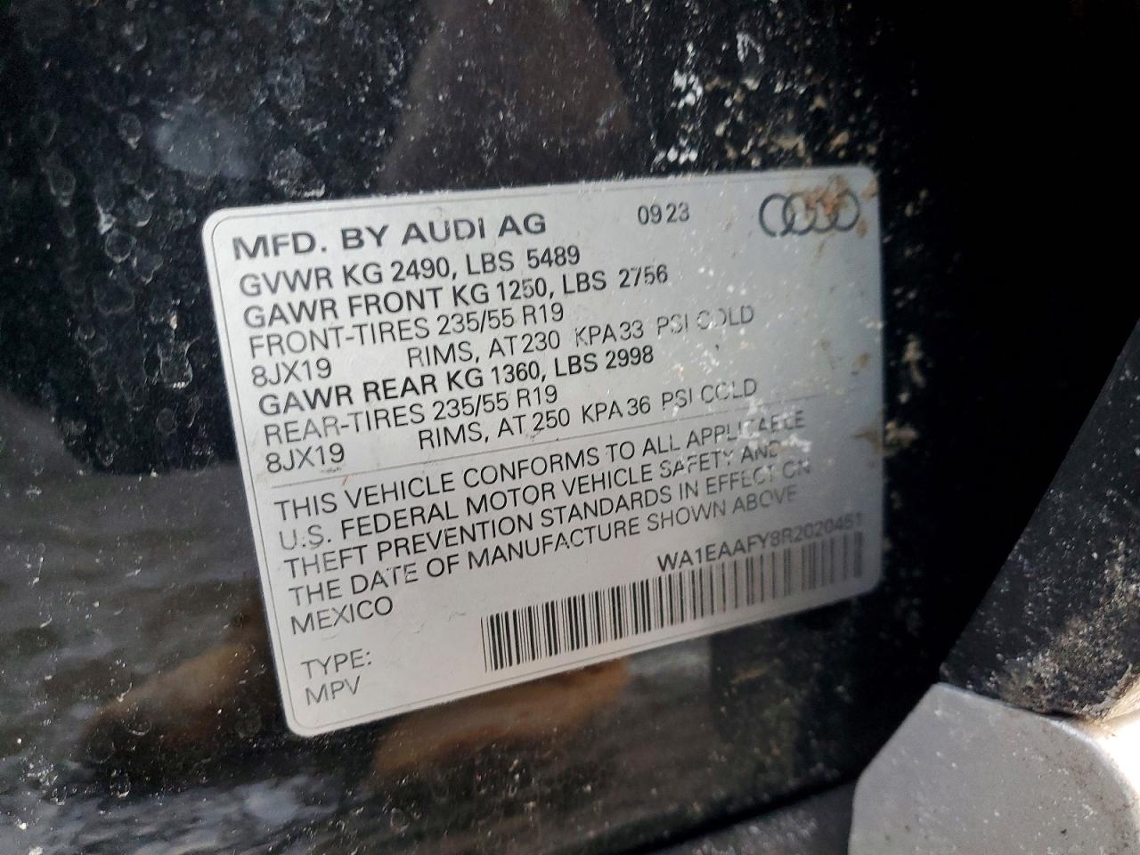 2024 AUDI Q5 PREMIUM PLUS 45 photo 25