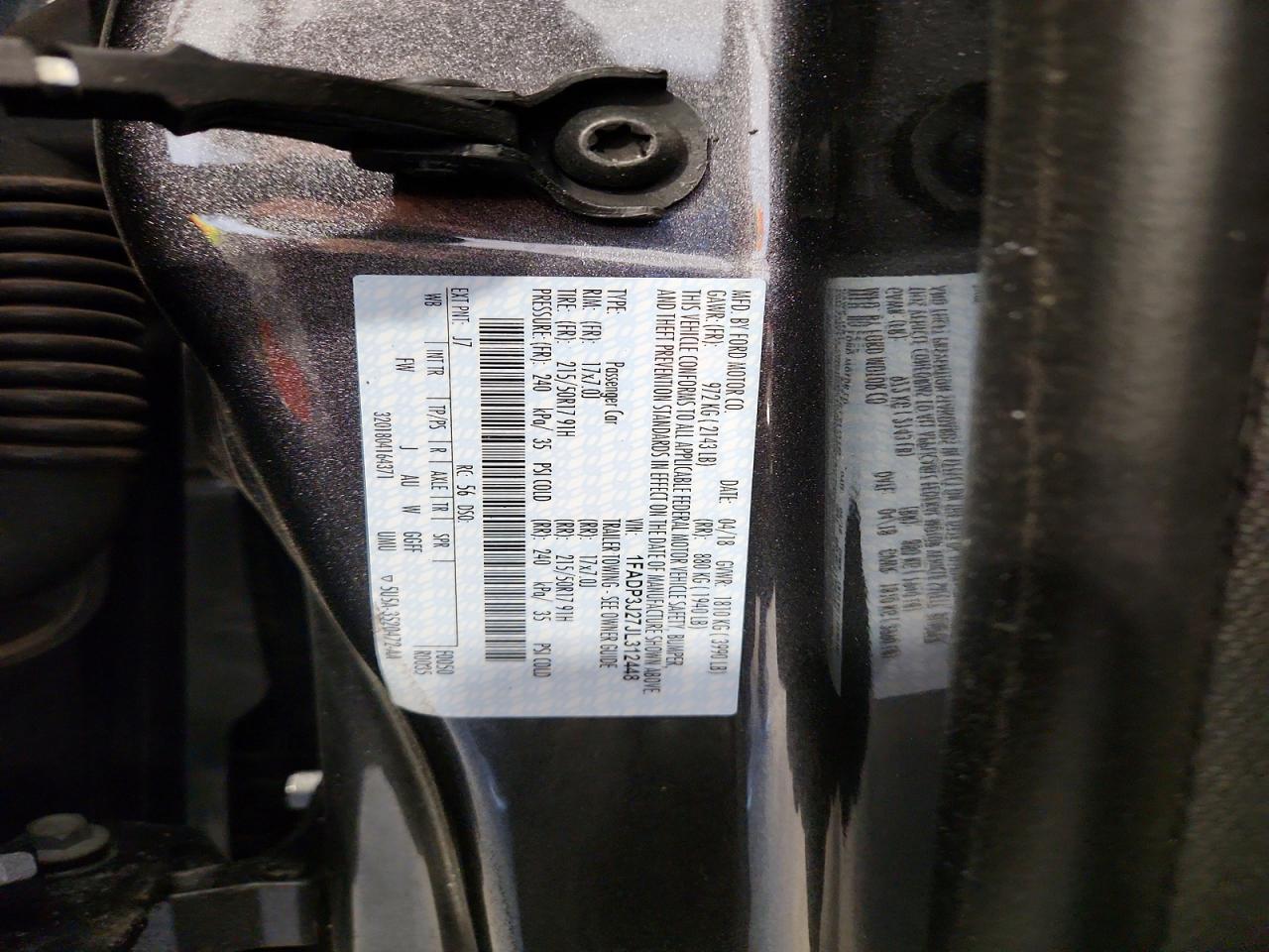 2018 FORD FOCUS TITANIUM photo 23