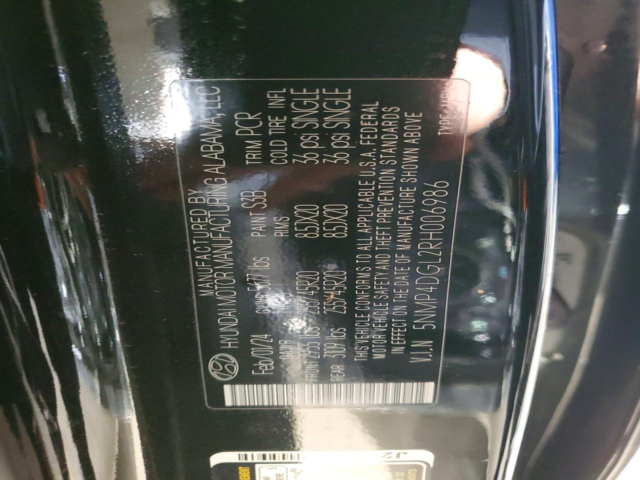 2024 HYUNDAI SANTA FE LIMITED photo 25