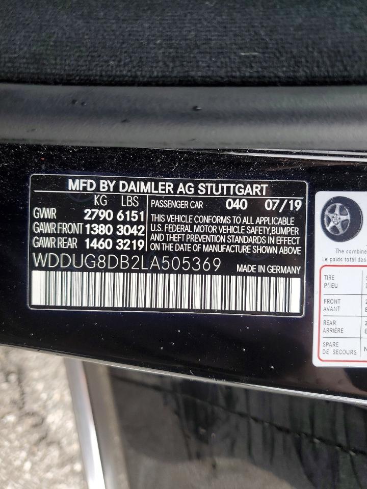 2020 MERCEDES-BENZ S 560 photo 21