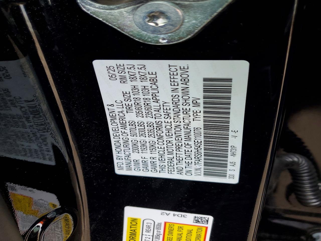 2025 HONDA CR-V SPORT photo 12