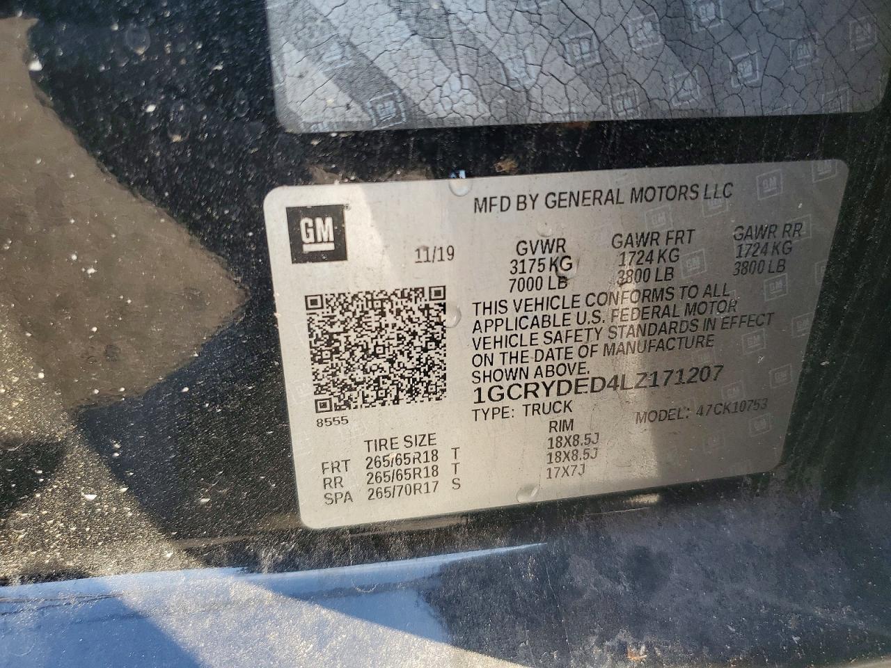 2020 CHEVROLET SILVERADO K1500 LT photo 12