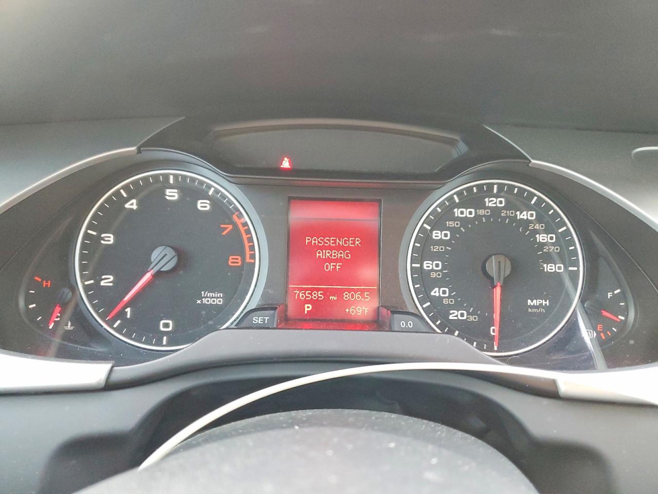 2012 AUDI A4 PREMIUM photo 9