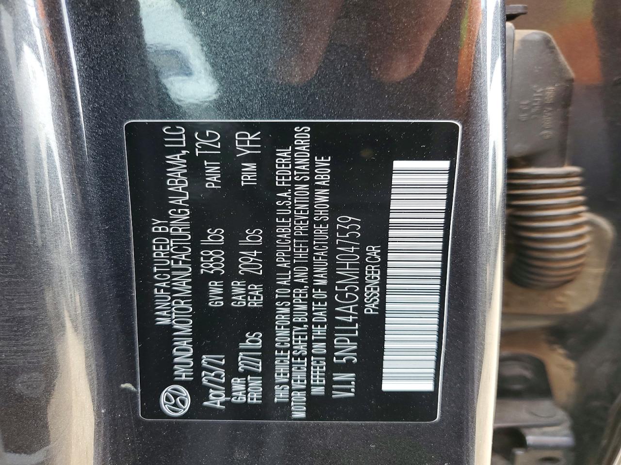 2021 HYUNDAI ELANTRA SE photo 23