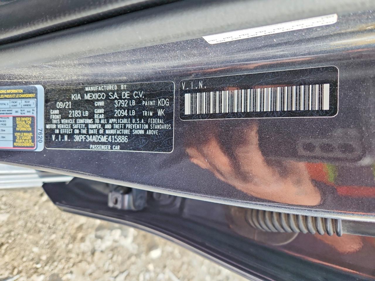 2021 KIA FORTE GT-LINE photo 23