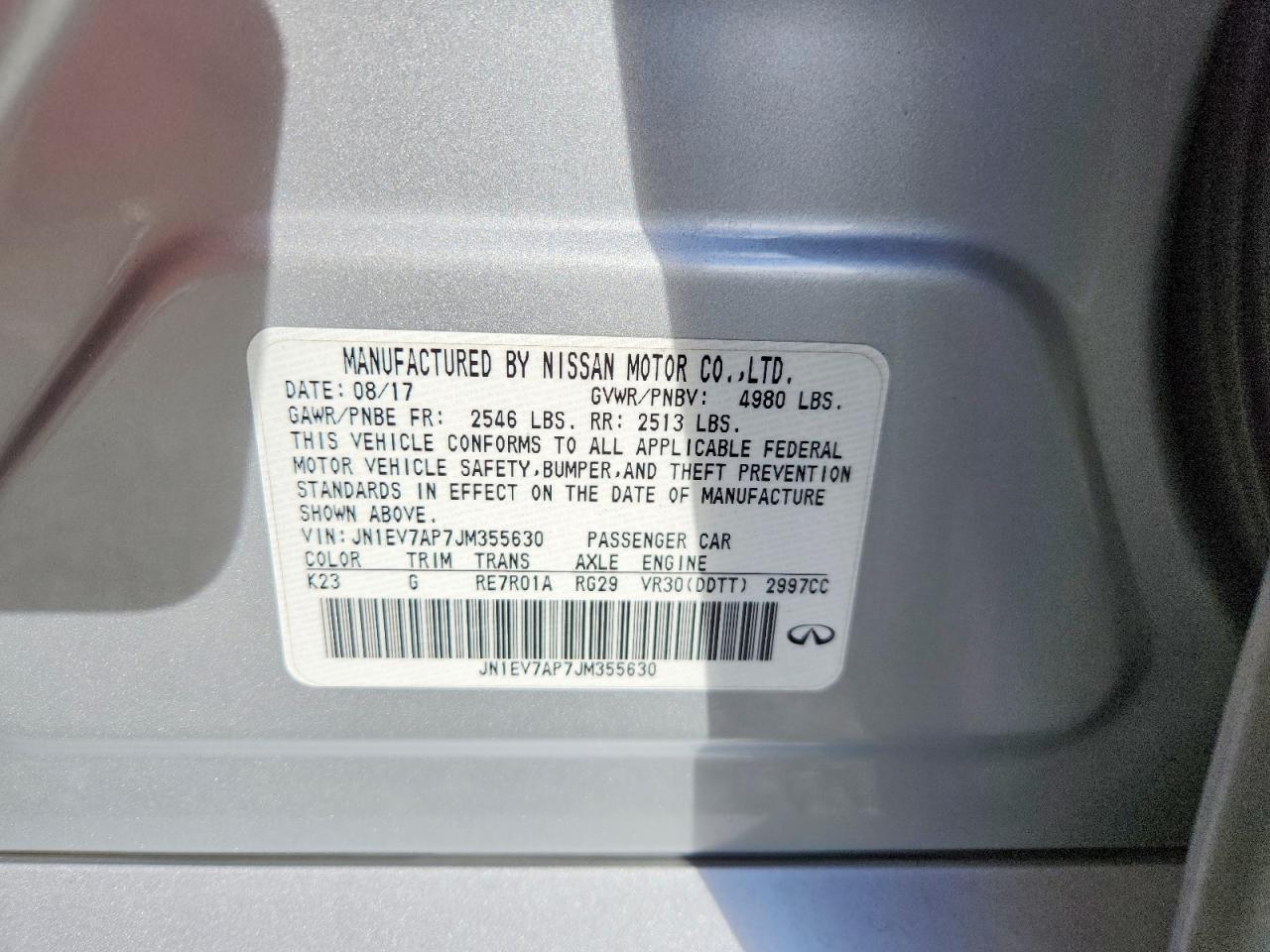 2018 INFINITI Q50 photo 37