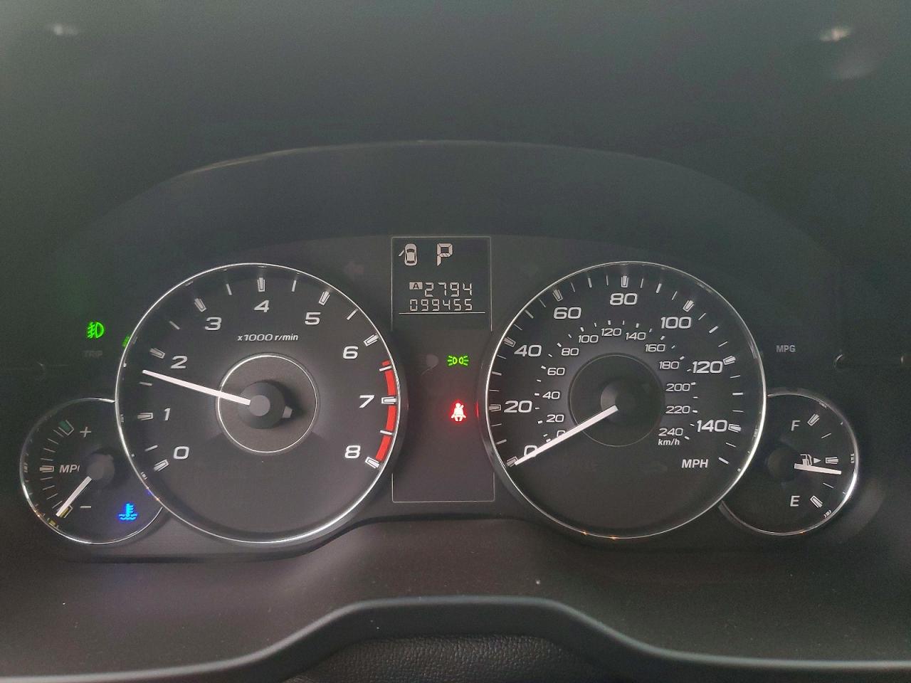 2012 SUBARU OUTBACK 2.5I LIMITED photo 9