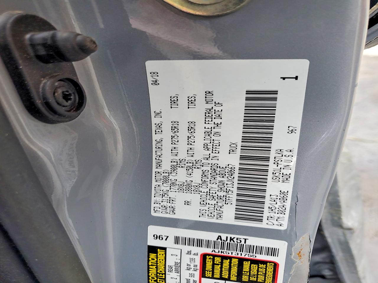 2018 TOYOTA TUNDRA LIMITED photo 12