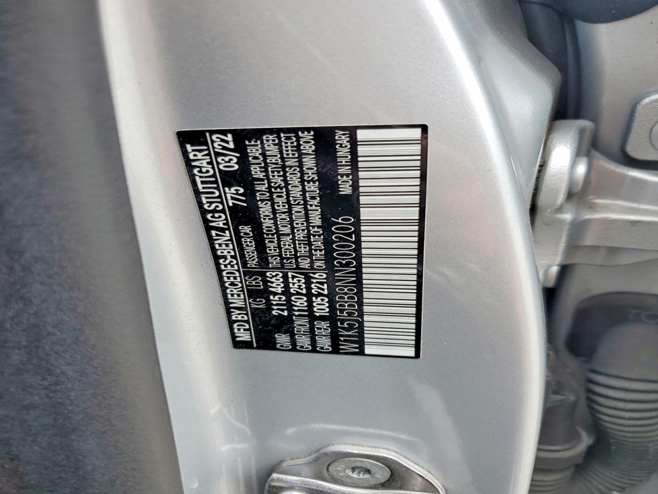 2022 MERCEDES-BENZ CLA AMG 35 4MATIC photo 12