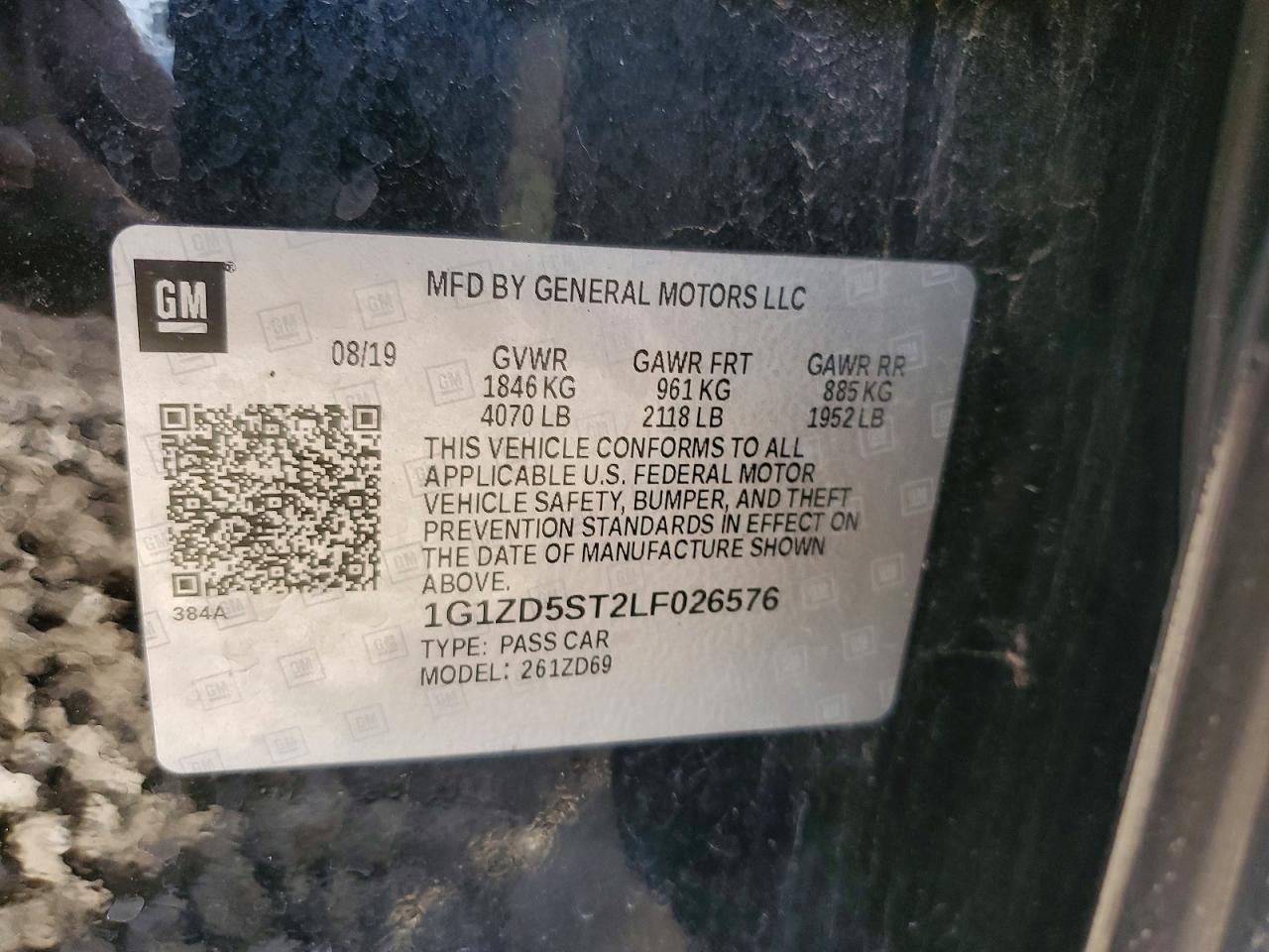 2020 CHEVROLET MALIBU LT photo 23