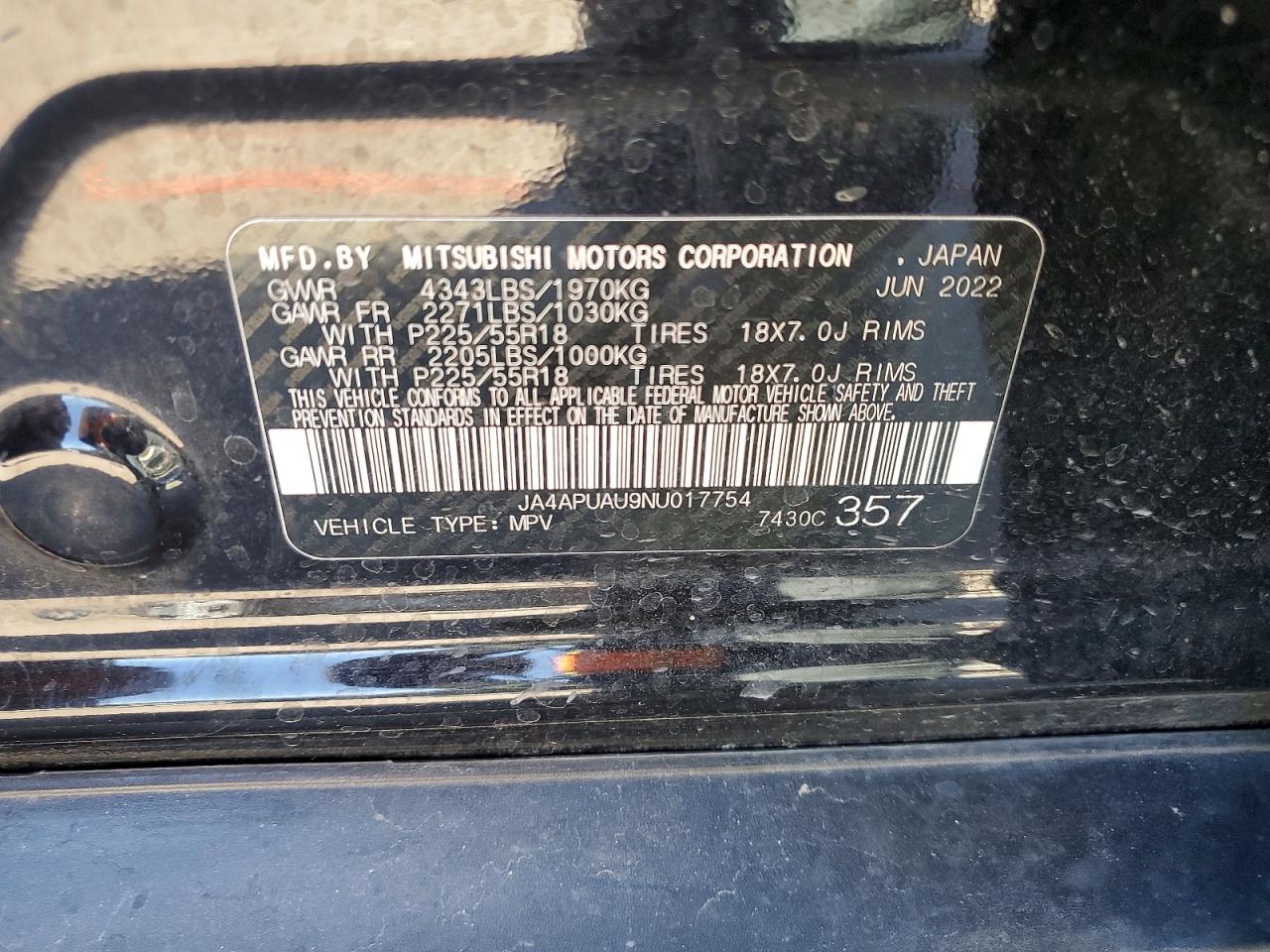2022 MITSUBISHI OUTLANDER SPORT ES photo 27
