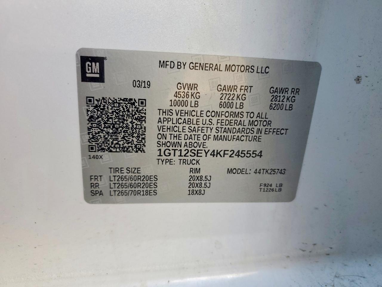 2019 GMC SIERRA K2500 DENALI photo 13