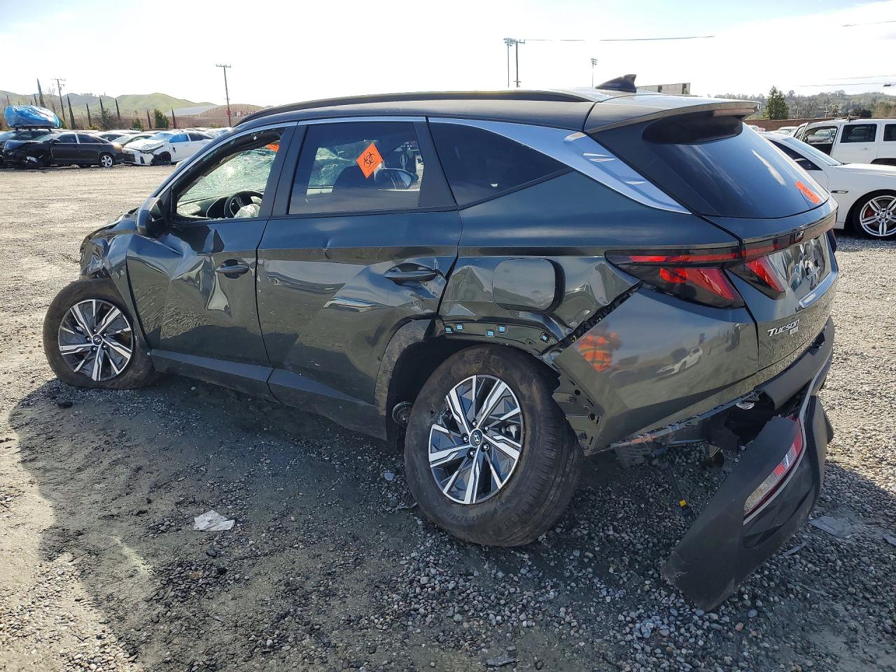 2024 HYUNDAI TUCSON BLUE photo 3