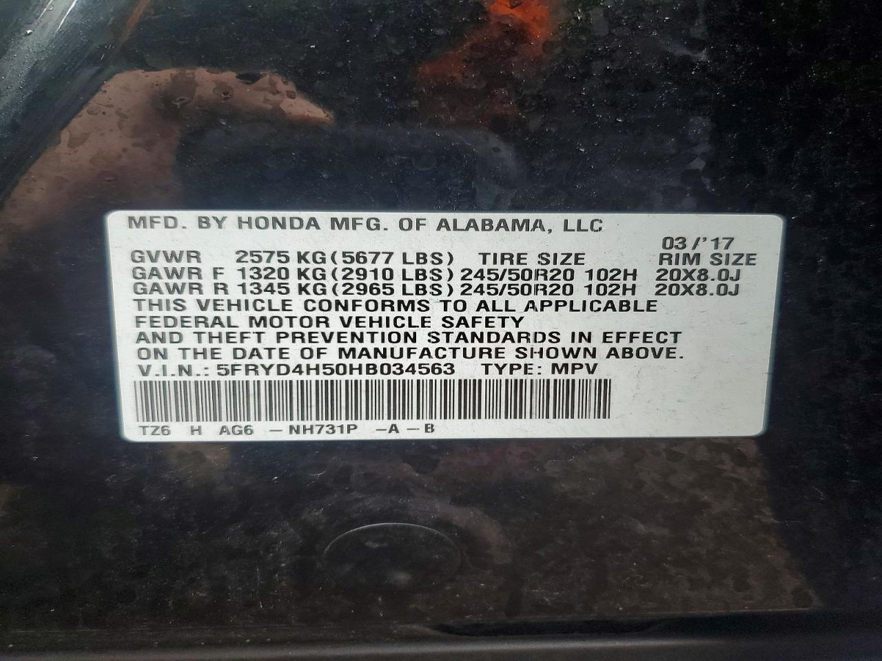 2017 ACURA MDX TECHNOLOGY photo 13