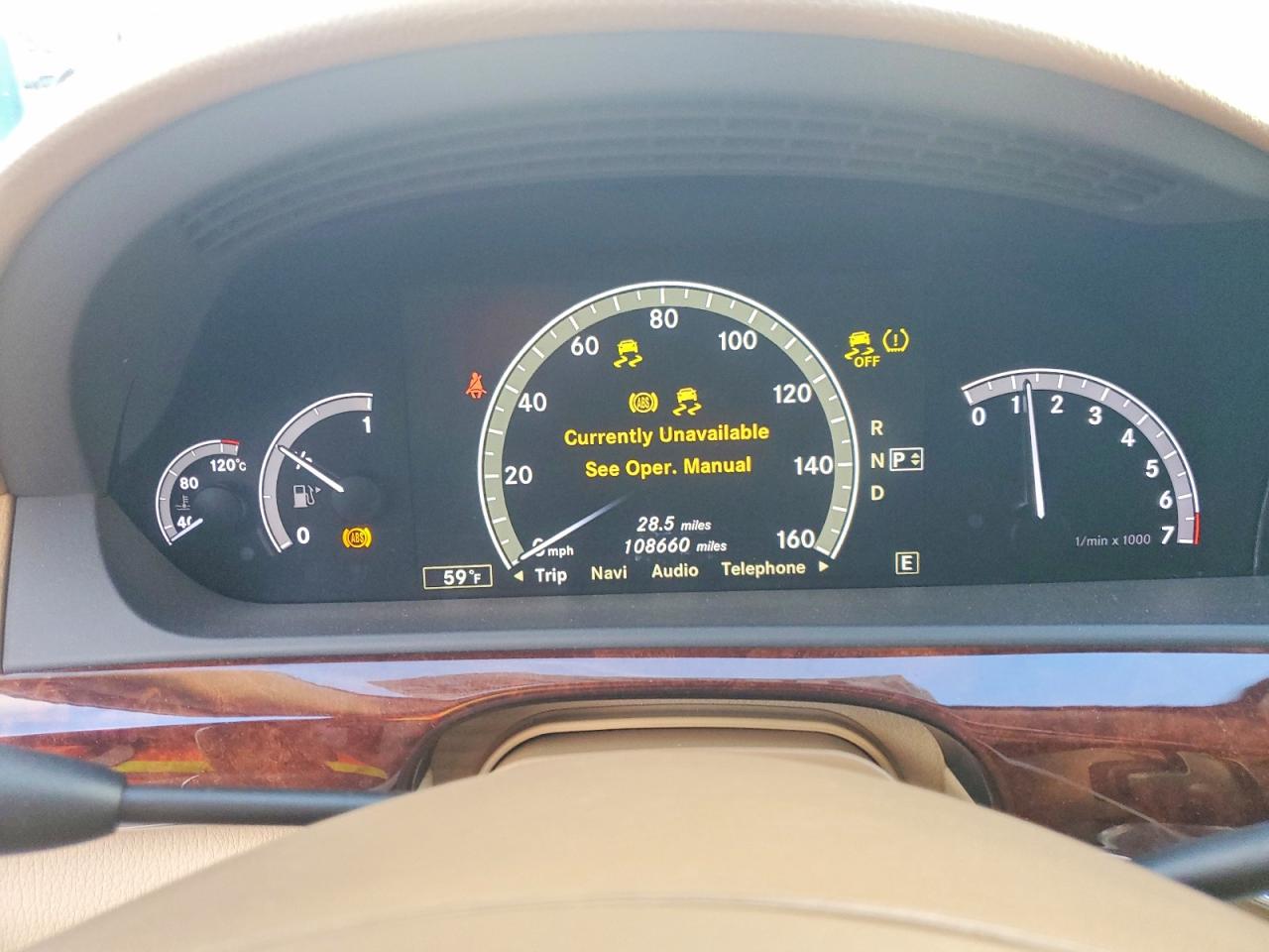 2011 MERCEDES-BENZ S 550 photo 9