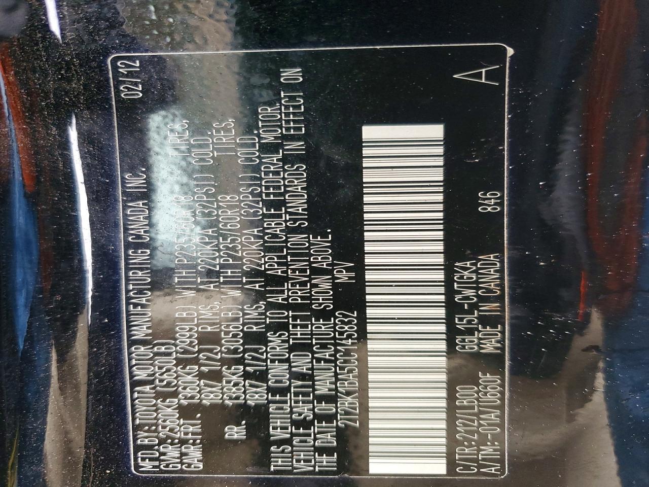 2012 LEXUS RX 350 photo 25